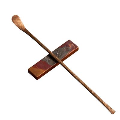 臻宝堂纯铜茶匙六君子茶器中式