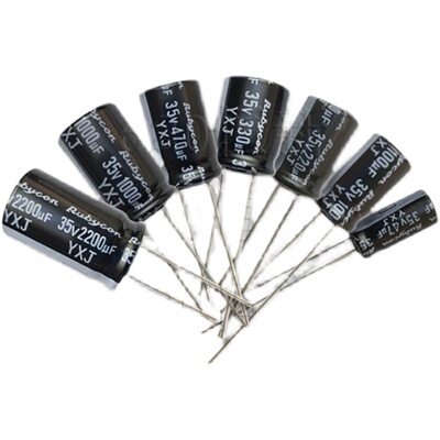 35V100UF电解合作伙伴红宝石