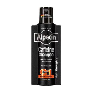 Alpecin欧倍青C1咖啡因强韧控油清爽洗发水黑金尊享375ml德国进口