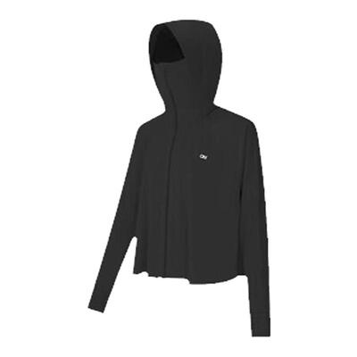 ohsunny防晒衣女新款宽松防紫外线透气连帽披肩衫开车云朵防晒服