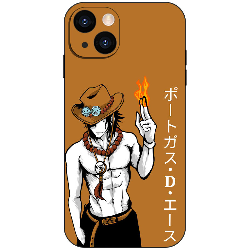 艾斯海贼王手机壳适用于iPhone17Air华为Nova7小米15/13红米K90动漫艺术OPPOFindX8液态硅胶VIVO苹果16ProMax