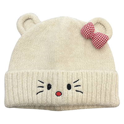 可爱猫咪帽子女款冬2025新款