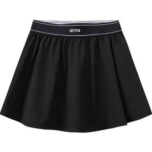 安踏定音羽毛球服丨半身裙女夏季新款网球服运动短裙A字裙百褶裙