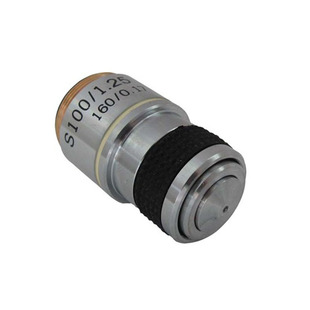 生物显微镜专业185消色差物镜4X 10X 20X 40X 60X 100X倍高清镜头