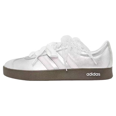 【定制球鞋】adidas neo Vl Court 2.0 粉色银河