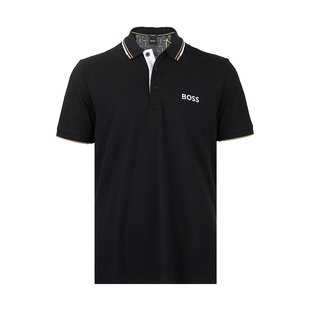 Hugo Boss雨果-博斯男logo刺绣短袖polo衫男士2026春夏新款XY推选