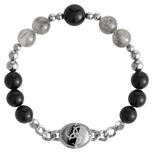 【JDG无畏同款】 BLACKHEAD/黑头叁蛇灵引系列叁蛇环黑玛瑙手串