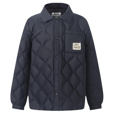 2024短款轻薄羽绒服波司登三防