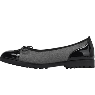 Gabor德国嘉步34100单鞋 圆头浅口蝴蝶结休闲单鞋