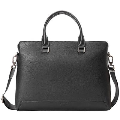 奥康男包商务休闲真皮手提单肩包