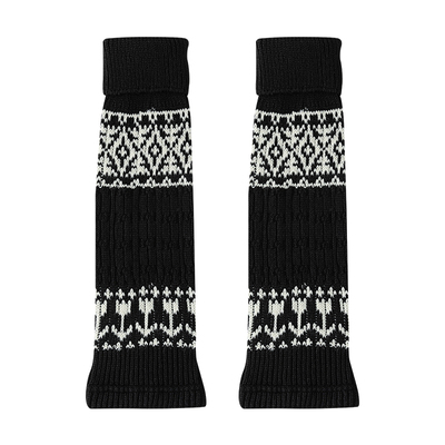 Enjoy it羊毛袜套堆堆袜女秋冬费尔岛y2k腿套保暖雪地靴小腿袜子