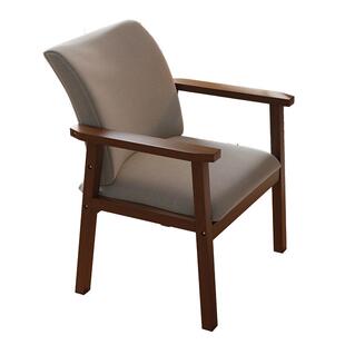 实木书房椅子靠背椅扶手书桌椅茶椅学习办公老人椅舒服久坐不累