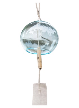 【王波波的杂货铺】日本老铺出品江风铃京竹薄桃/薄青/透明三款