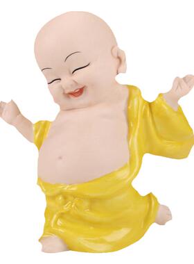 手工弥勒笑佛家居客厅装饰工艺品