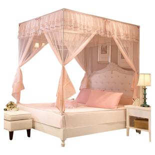 2025年新款儿童防摔蚊帐家用卧室三开门全底单人床婴儿拉链蒙古包