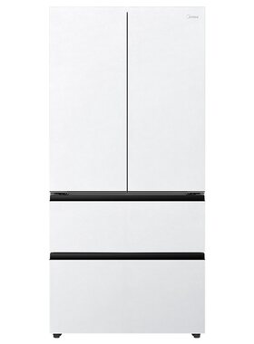 【微晶一周鲜】美的熊墩墩Ultra630双系统2.0零嵌冰箱家用法式