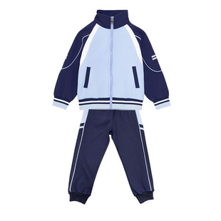 罗蒙校园服男女童2026新款小学生幼儿园运动服三件套装长短袖秋冬