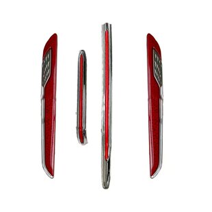 适用于全新红旗HS3中网流光灯改装LED流水灯发光标机盖装饰旗标灯