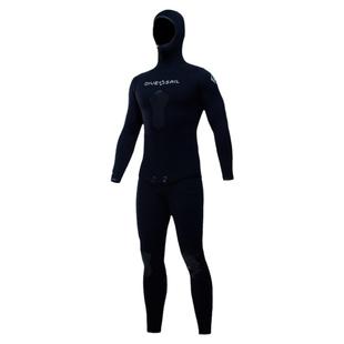 渔猎潜水服3 57MM防寒保暖男士分体半干式专业自由深浮潜打鱼湿衣
