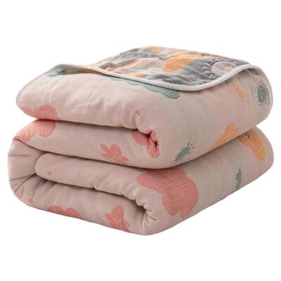 A类六层纱布毛巾被子纯棉夏季