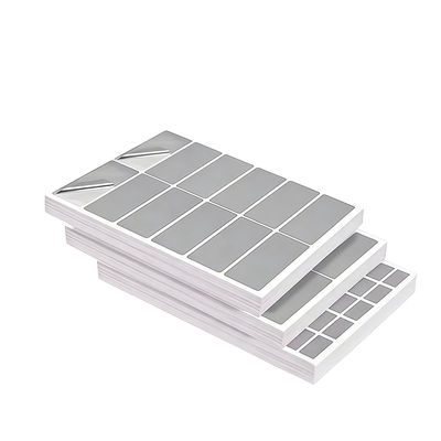 哑银不干胶标签打印A4亚银标签纸