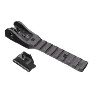 雷明顿m870软弹玩具激趣壮森akaR1金属前后准机械瞄皮卡汀尼导轨