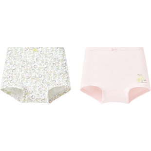 【商场同款】英氏儿童内裤四季女童莫代尔5A抑菌男童三角平角底裤