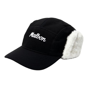 韩国高尔夫球帽男女款冬季保暖加厚防寒2025新品潮牌渔夫帽盆帽