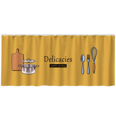 家用橱柜遮挡帘加厚门帘