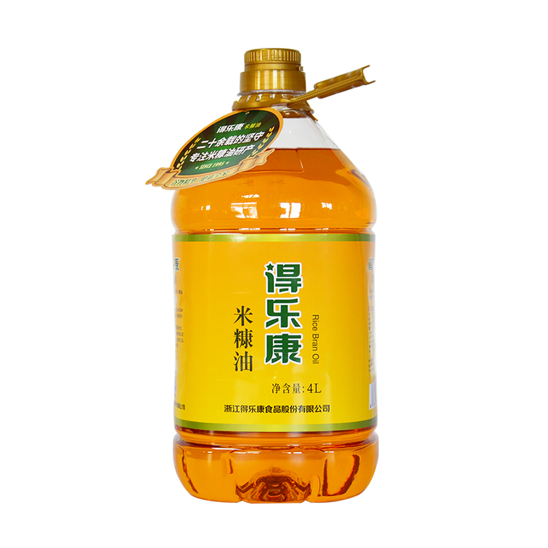 规格随机发/实收4.5L升得乐康米糠油食用油稻米油烹饪炒菜大桶