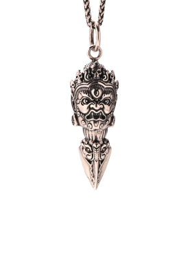 吾岸同款原版S925纯银项链吊坠