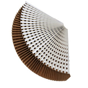 V型油漆过滤纸褶皱式伸缩喷漆房 百折式干式漆房过滤网风琴过滤纸