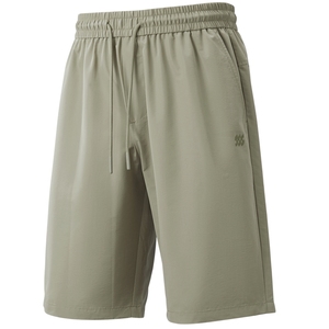 【海澜之家】防晒系带松紧腰休闲中裤