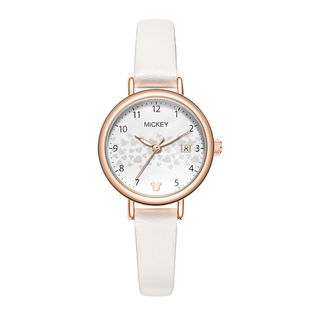 Disney迪士尼手表女款学生手表简约日历考试专用送女生生日礼物