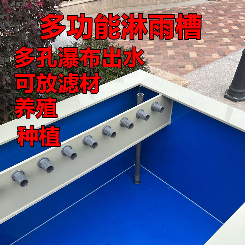 大型超白玻璃观赏鱼缸过滤锦鲤鱼池客厅阳台酒店超市鱼箱带侧过滤