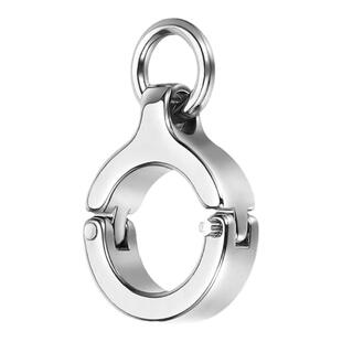 不锈钢鹦鹉脚环不伤脚折衷灰鹦鹉鸟脚链专用站架活扣免费刻字定制