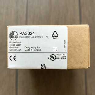 议价IFM易福门PA3024带陶瓷测量单元的压力变送器 全新原装 现货