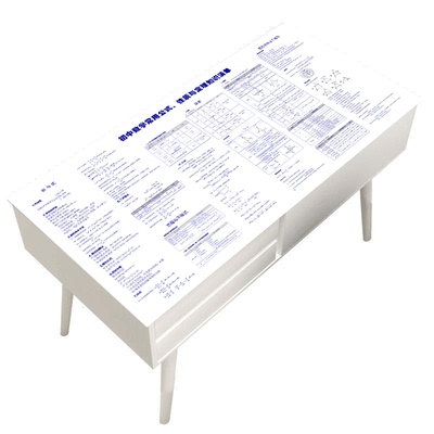 初中数学公式桌垫学生书桌保护垫写字台电脑桌皮革桌布防水可擦洗