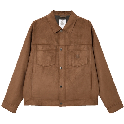 【李佳琦直播间】杰克琼斯潮流仿麂皮夹克外套/直筒廓形牛仔裤