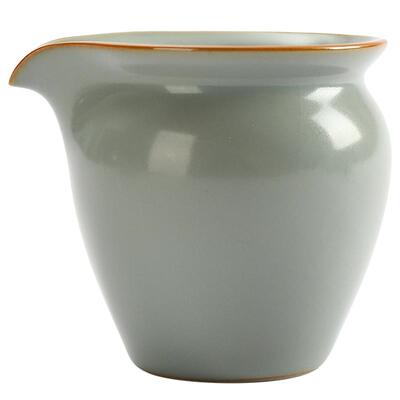 汝窑公道杯陶瓷分茶器茶海单个