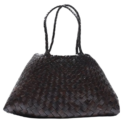 韩国直邮DRAGON DIFFUSION SANTA CROCE 手工牛皮编织包大号8892