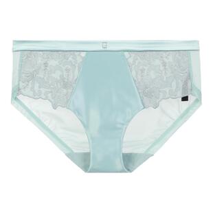 Liza Cheng典藏系列性感网纱内裤立体蕾丝女士中腰三角裤L300150