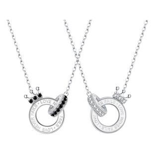 zeroline爱的加冕情侣项链女男轻奢精致高级感皇冠毛衣链生日礼物