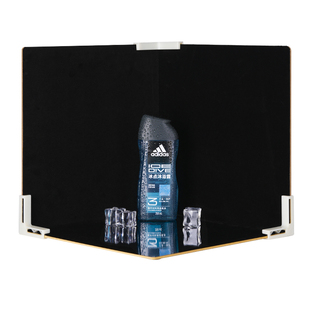 黑色倒影板吸光植绒拍照背景板拍摄道具镜面摄影珠宝首饰直播间布置造景美食蛋糕手办高级简约专用摆拍亚克力