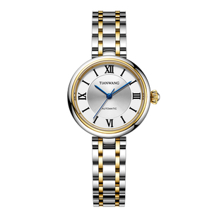 天王表MissOne系列女士自动机械手表送女友礼物