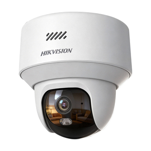 海康威视监控摄像头360°高清夜视室内家用poe网络云台监控摄像机