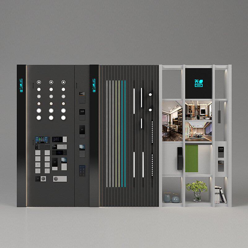 定制灯具智能展柜智能开关展台展示柜无线控制灯箱高端家居展柜