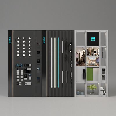 定制灯具智能展柜智能开关展台展示柜无线控制灯箱高端家居展柜