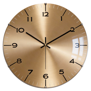 2026新款意式挂钟客厅轻奢风高级感现代简约挂墙钟表大气家用时钟