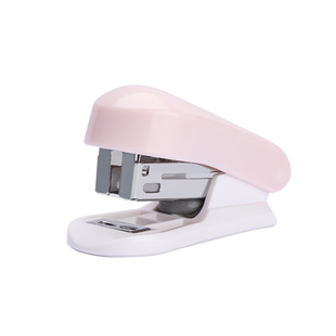 迷你订书机学生试卷学习资料整理装订神器小巧便携款订书器轻松省力钉书机定书机高颜值可爱家用办公桌面文具